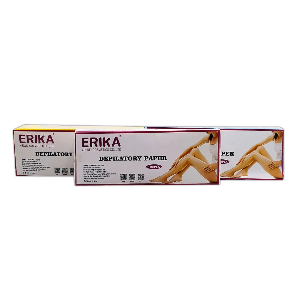 Hair Removal Waxing Paper Strips Depilatory Wax Strip for Body Legs