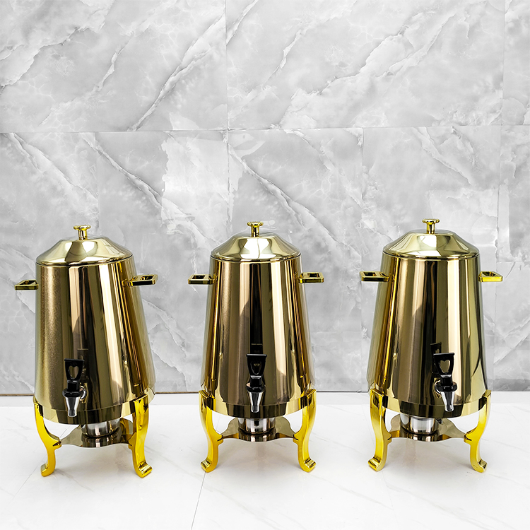 Hotel Stainless Steel 13L Hot Tea Coffee Restaurant Coffee Warmer Dispenser