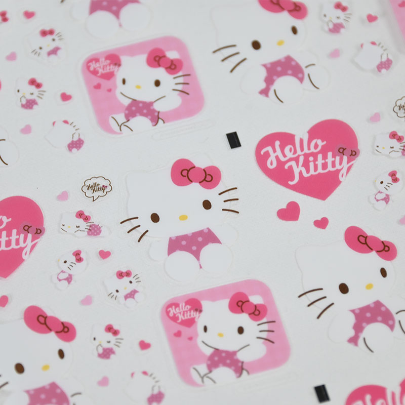 Exquisite Printing BOPP Adhesive Cartoon Decorative Label Sticker