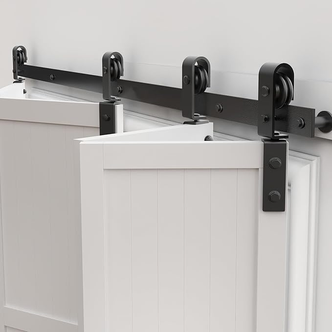 Door Rollers Barn Door Carbon Steel Sliding System Hardware