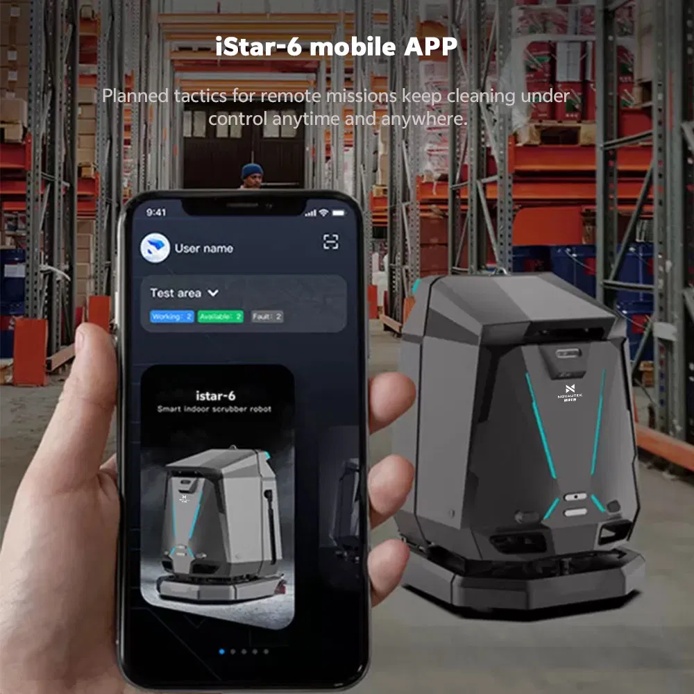 New Arrival Intelligent Automatic Navigation Commercial Cleaning Robots Smart Floor Cleaning Robot