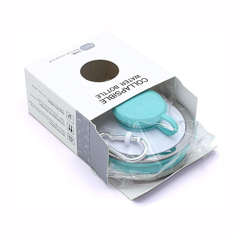 Travel Mug 500ml Silicone Travel Cup Retractable Folding Coffee Cup Telescopic Collapsible Tea Cup Outdoor Sports Tour Water Cup Wyz14017