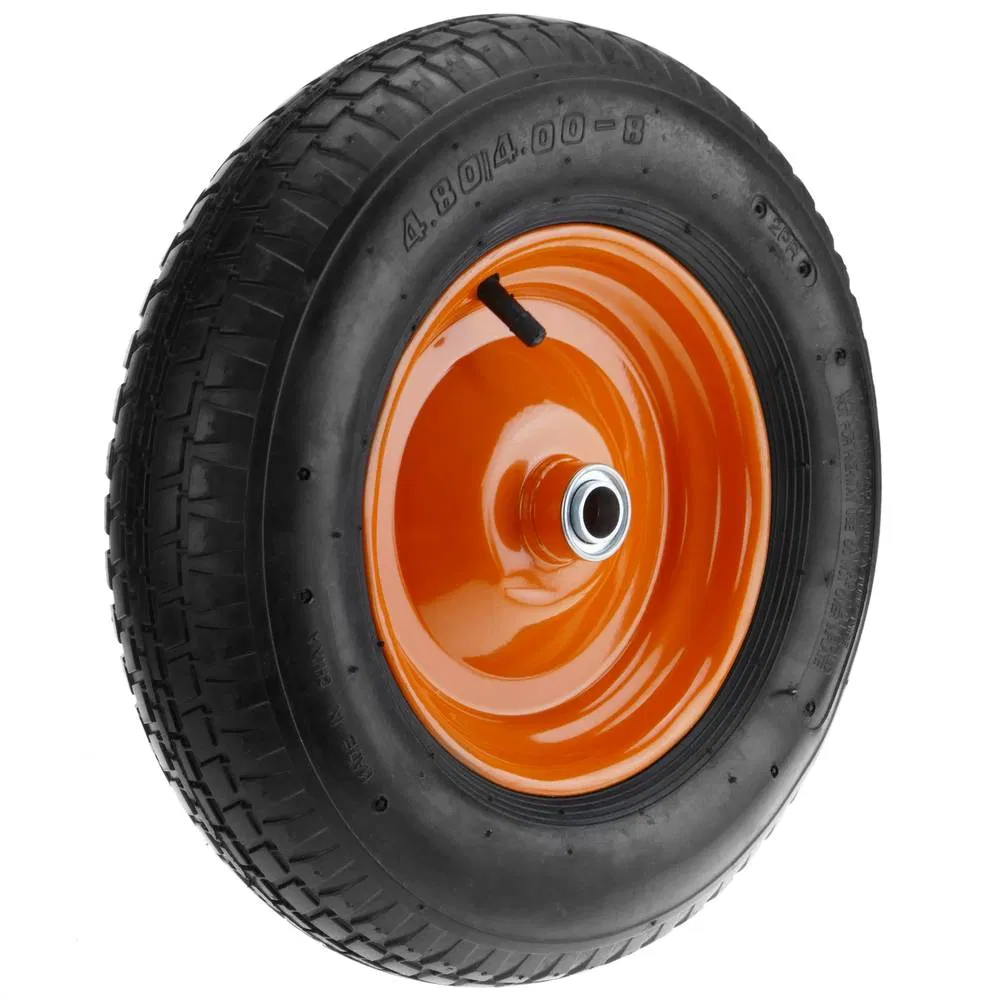 High Quality 16 Inch Wheel Rims 4.00-8 Pneumatic Rubber Wheel for Wheelbarrow
