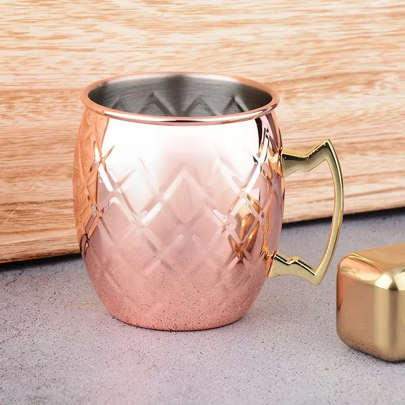 Copper Mug for Drinking Stainless Steel Multi-Color Beer 530ml 19oz Amazon Price