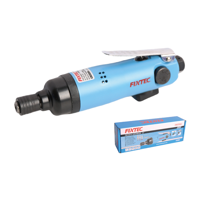 Fixtec Automatic 100nm Torque Straight Grip Air Screw Drivers 90psi/6.2bar Pneumatic Screwdriver Drill