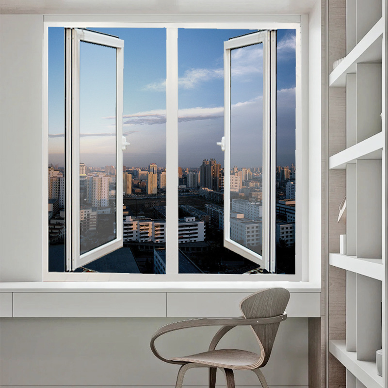 Окно с металло-алюминиевым профилем для дома