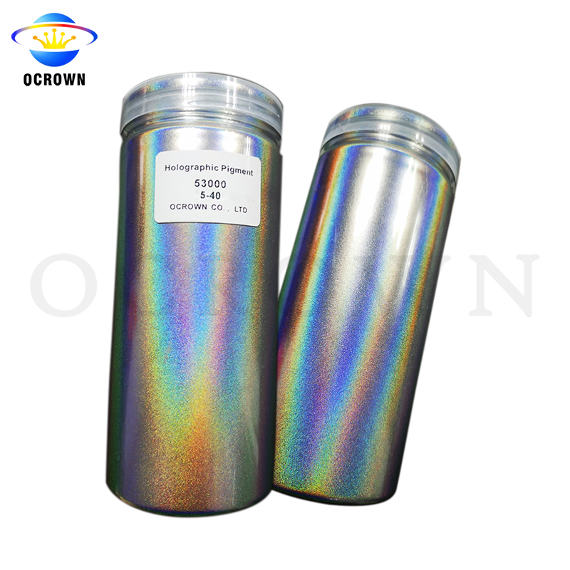 Free Sample Rainbow Effect Holographic Pigment Powder Pearlescent Pigment for Car Paint