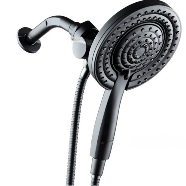 Modern American Style Shower Combo Set, Rain Shower Head with Adjustable Height Arm