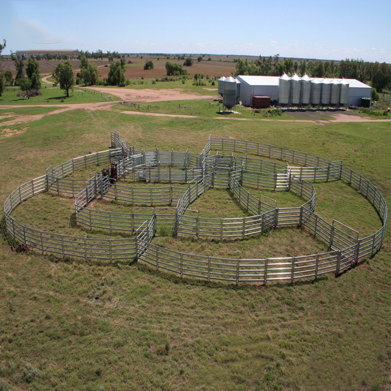 Aso Livestock Farm Fence Horse Fence Panel Cattle Fence Panel Horse Sheep Stockyard Corral Panel Yard Gate