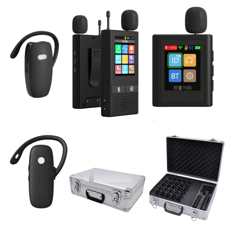 Wireless Guide Lavalier Design, Hands-Free Tour Guide System