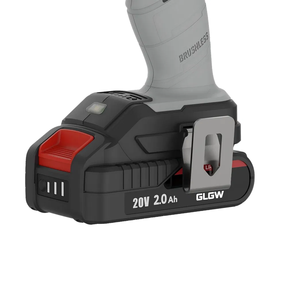 Glgw Power Tools 18V 800nm Heavy Duty Cordless Brushless Electric Impact Wrench