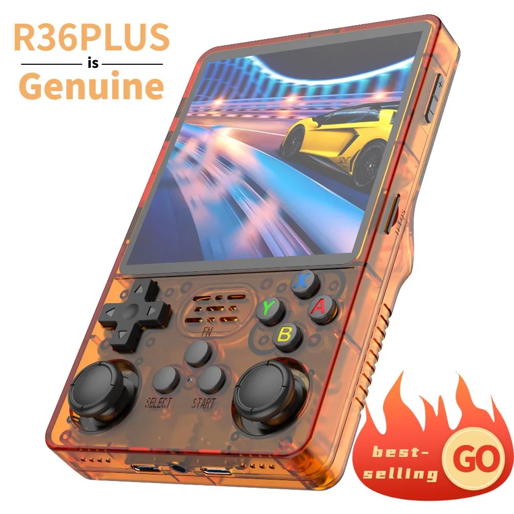 Портативная консоль Esaker R36plus 4 дюйма, Wi-Fi, 8ч игры