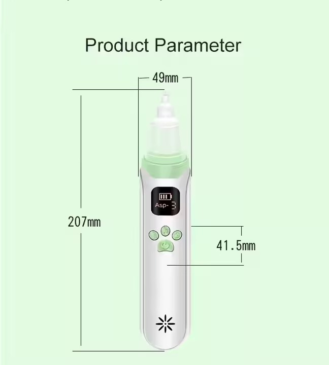 Electric Nasal Cleaner Strong Suction Electric Nasal Baby Nasal Aspirator