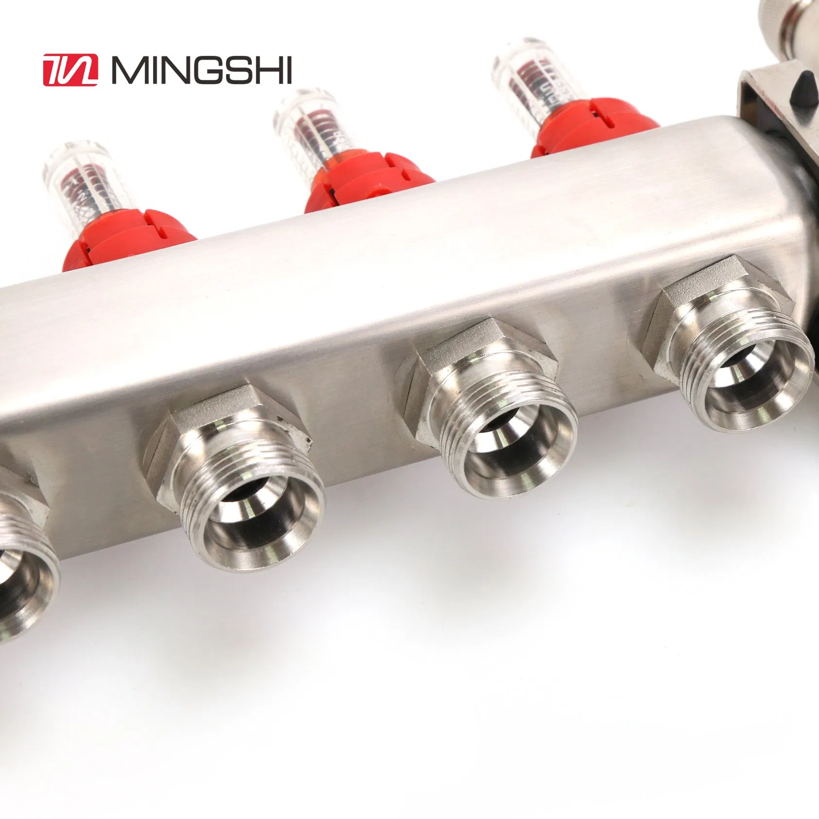 Mingshi Plumbing Materials Underfloor Heating System Pex-Al-Pex Pert-Al-Pert Pipe Use Stainless Steel Manifold
