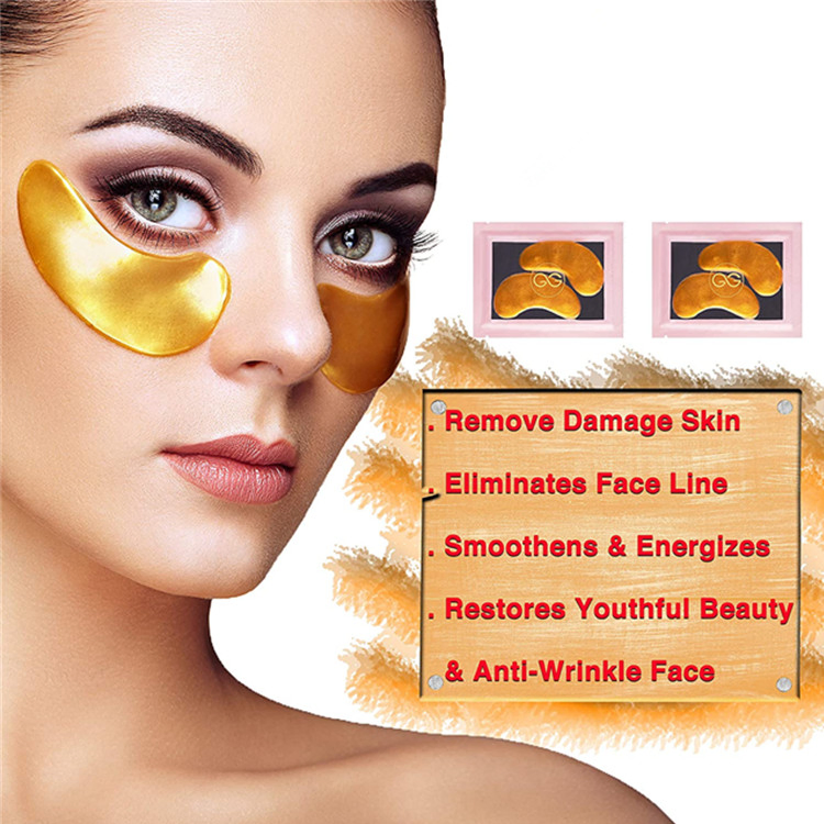Collagen Dark Circles Under Eye Bags Gold Eye Mask