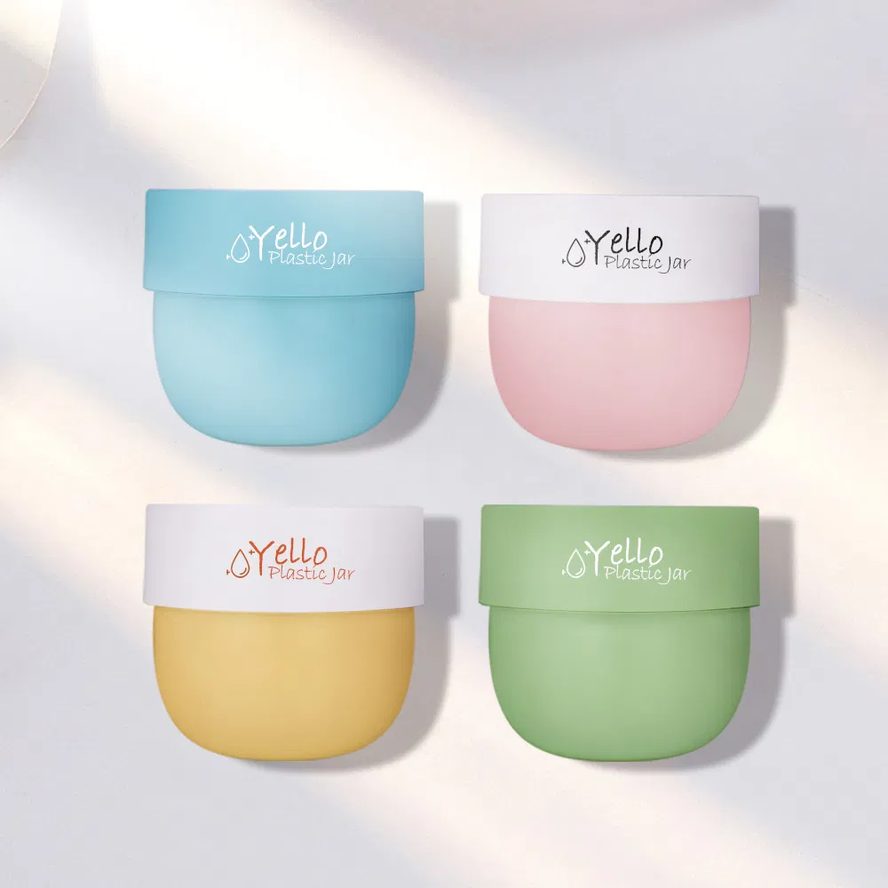 Customizable Plastic Cream Jars for Body Care Products