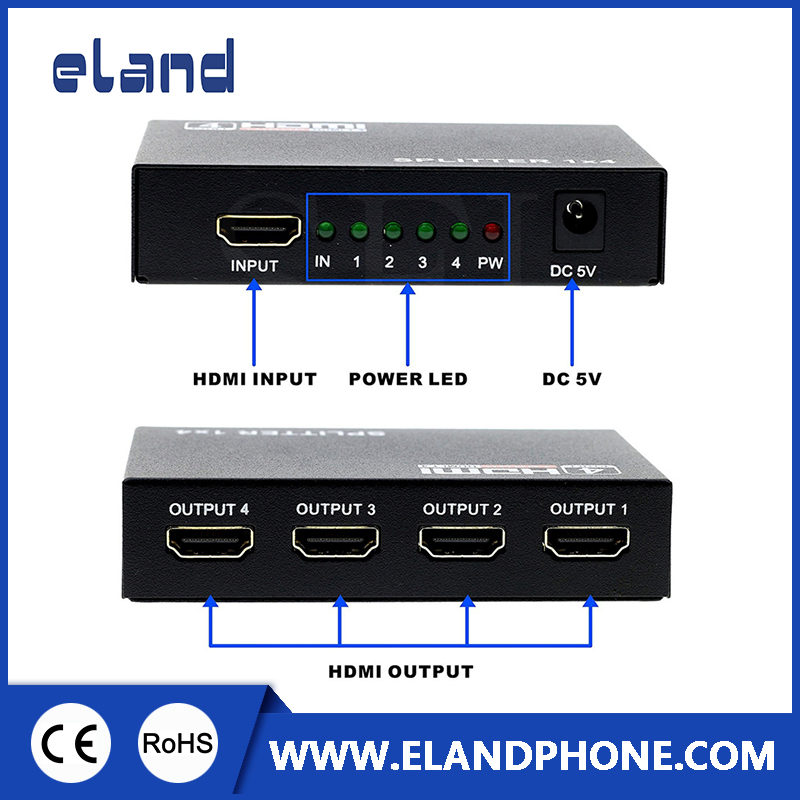 Разветвитель HDMI на 4 порта 4K