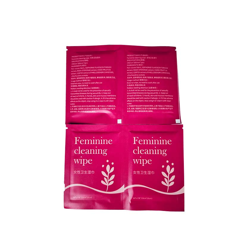 Individual Packaging Super Soft Biodegradable Cleaning Wipes for Adults and Travel
