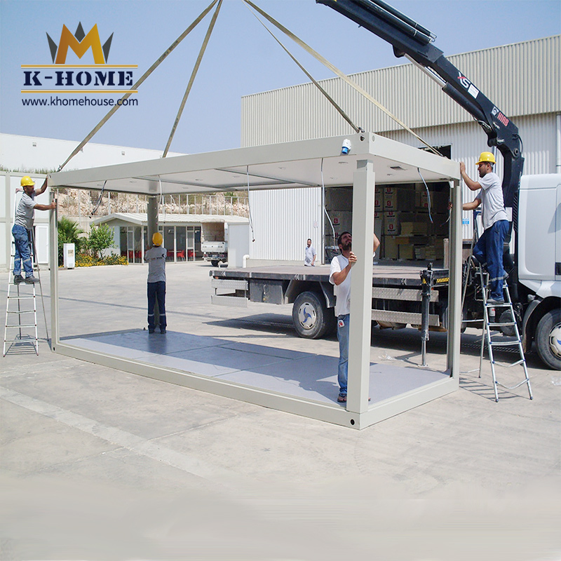 Prefabricated Portable Modular Steel Site Office Cabin Container Garage