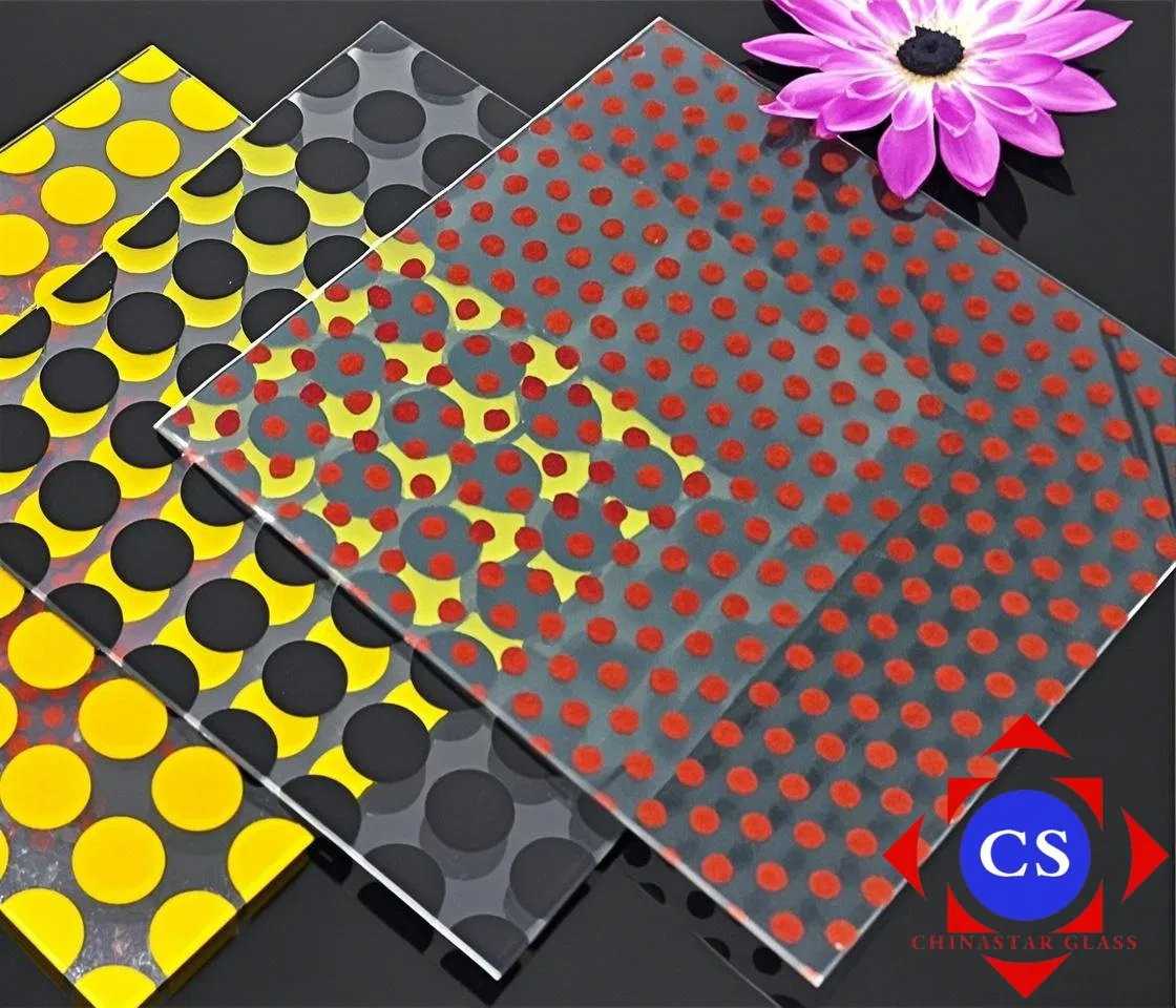 China Wholesale Tempered Silk Printed Glass for Glass for Railings & Balustrades/Decoration
