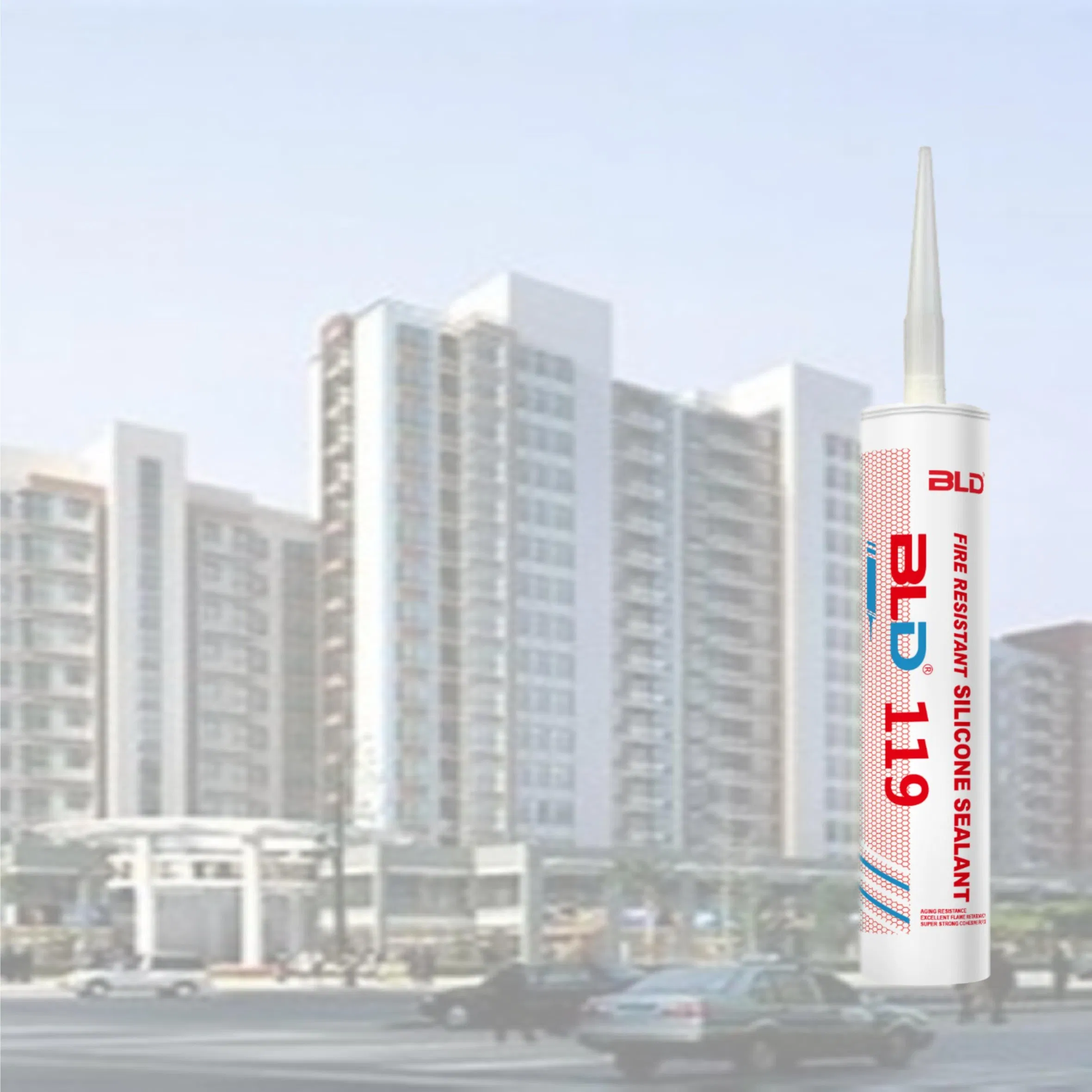 Silicone-Based Fireproof Sealant with Low Odor