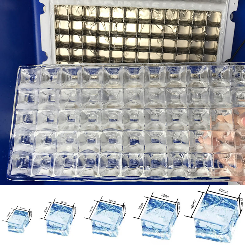 Commercial Square Ice Cube Making Maker Machine for Bar Restaurant Hotel 36-1000kg