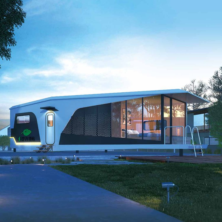 Tesia Industry Prefab Factory Luxury Public Modular Prefabricated Container Light Plastic Toilet Mobile House