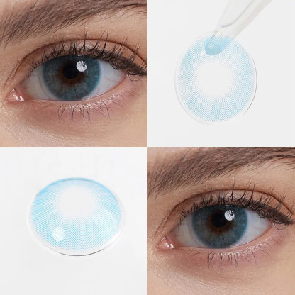 Factory New Colors 14.2mm Soft and Natural Color Contact Lenses for Eyes