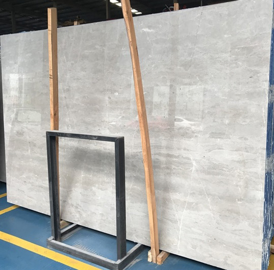 Polished & Honed Finish Caesar Grey Marble Slab