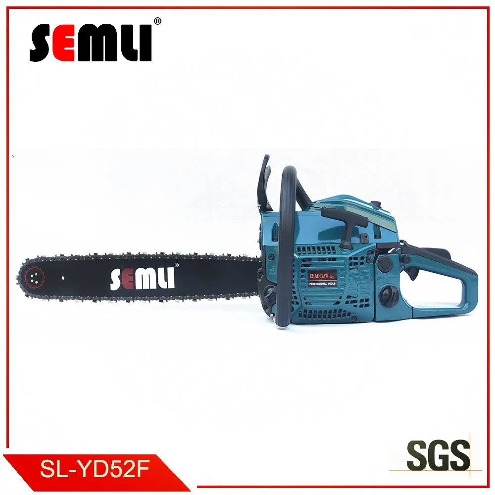Tree Cutting Tools Gasoline Model Chainsaw 52cc. 58cc Optional