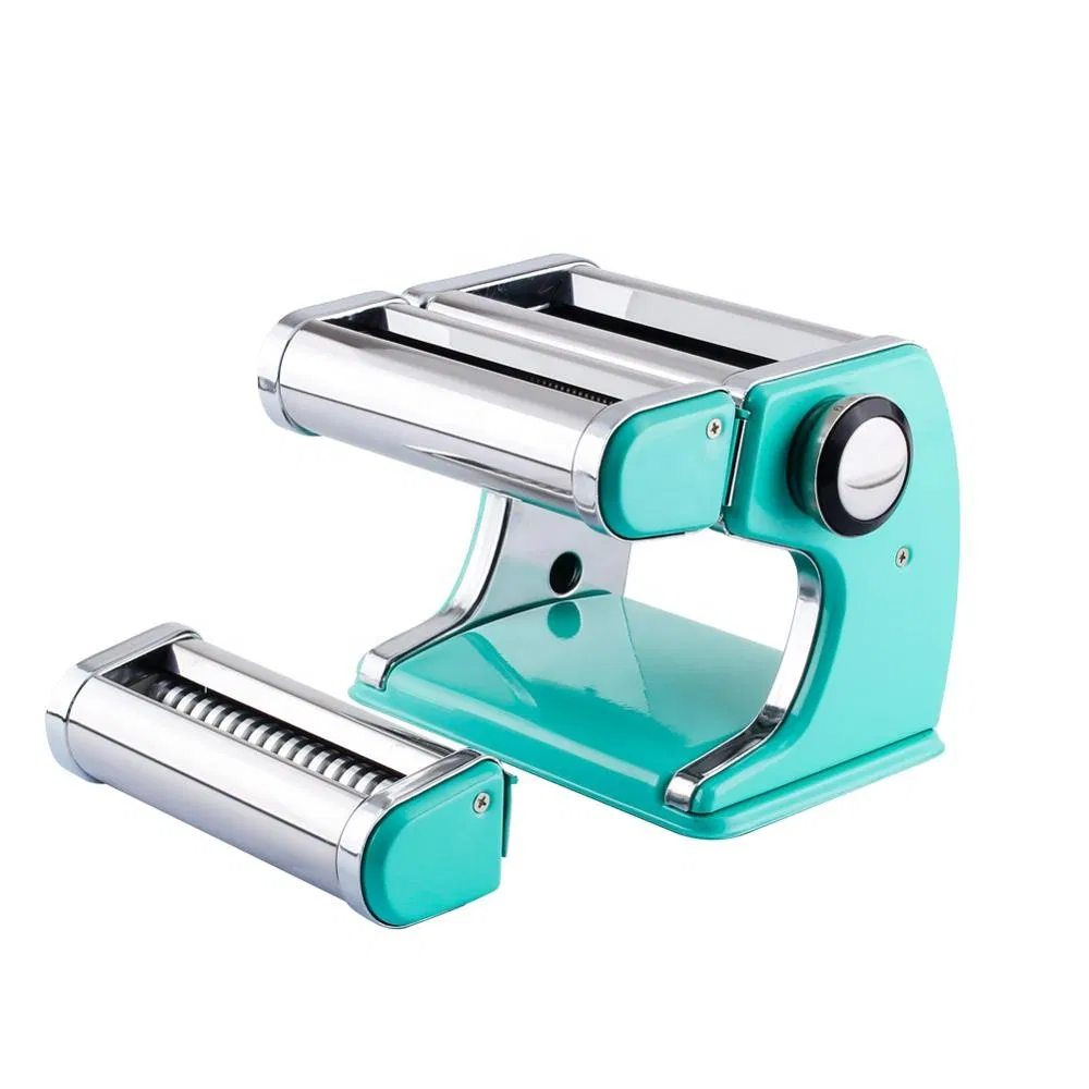 New Design Stainless Steel Manual Noodle Making Machine with Single Cutter
