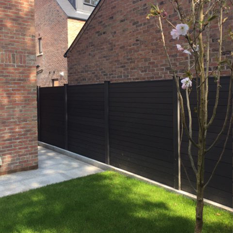 Outdoor Veranda Terrace Waterproof Wood Plastic Composite Panel WPC Fence