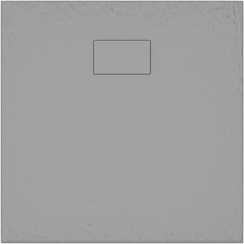 Sturdy SMC Fiberglass Smooth Finish Non-Slip Bathroom Shower Pan Tray