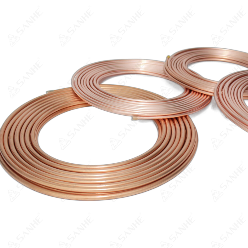 Air Conditioning Pancake Coil Copper Tube Coiled Copper Tube