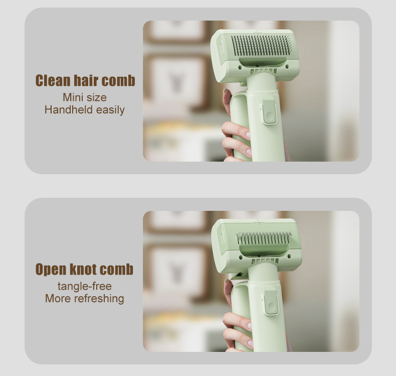 Factory Price Dog and Cat Hair Fur Grooming Brush Kit Pet Hair Vacuum Cleaner Uprightvacuum Cleaners for Pets