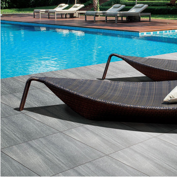 60X60 Floor Ashes Gray Tiles Ceramic Full Body Rustic Tiles Living Room