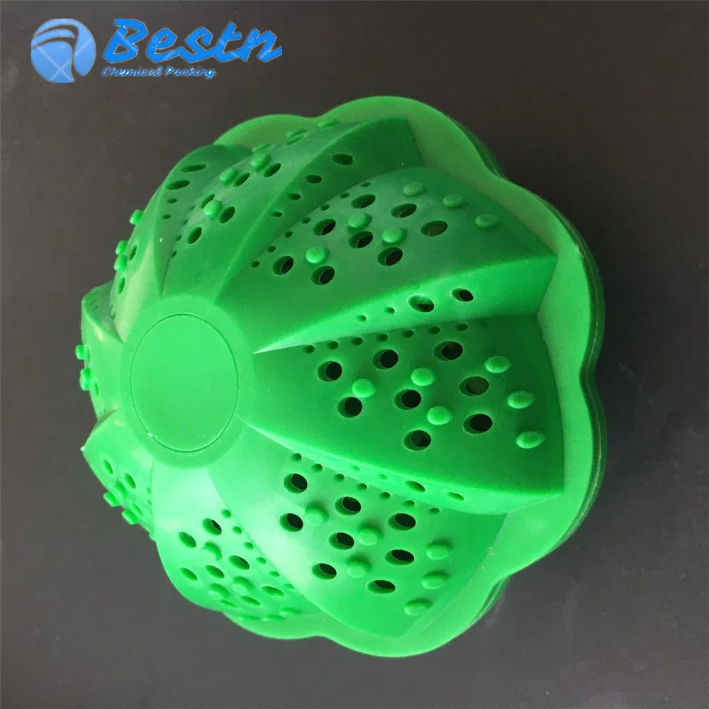 Popular Hard Plastic Washing Ball Eco Magic White Greem Laundry Ball From China