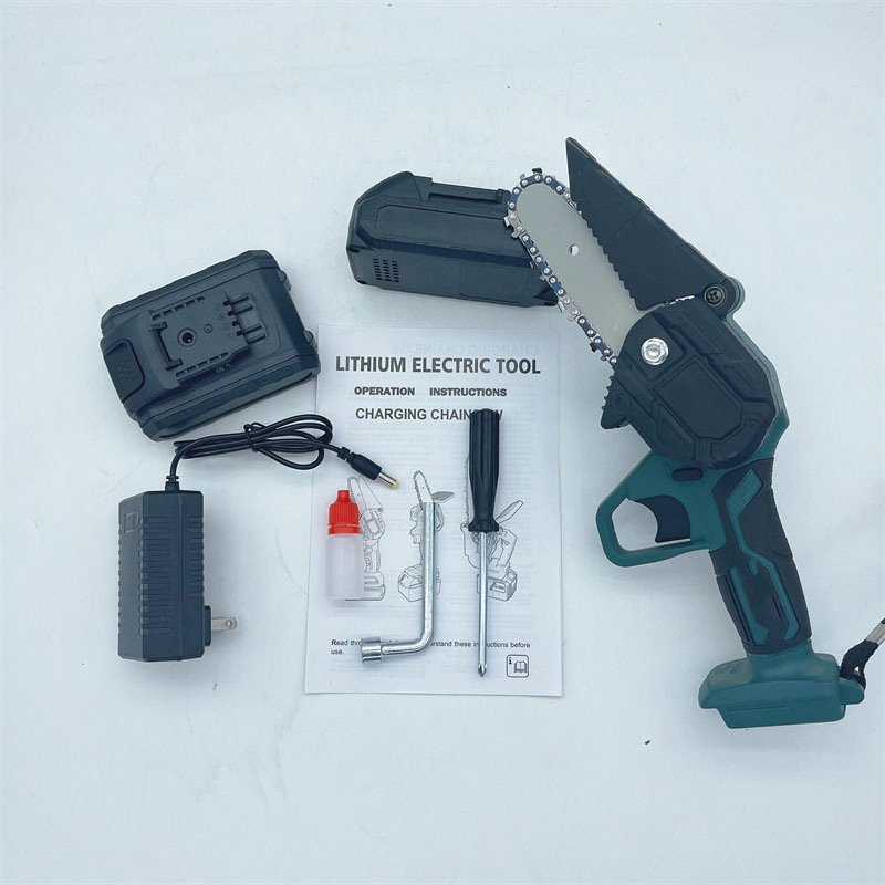 Factory Price Cordless Lithium Woodworking Handheldlogging Chain Saw