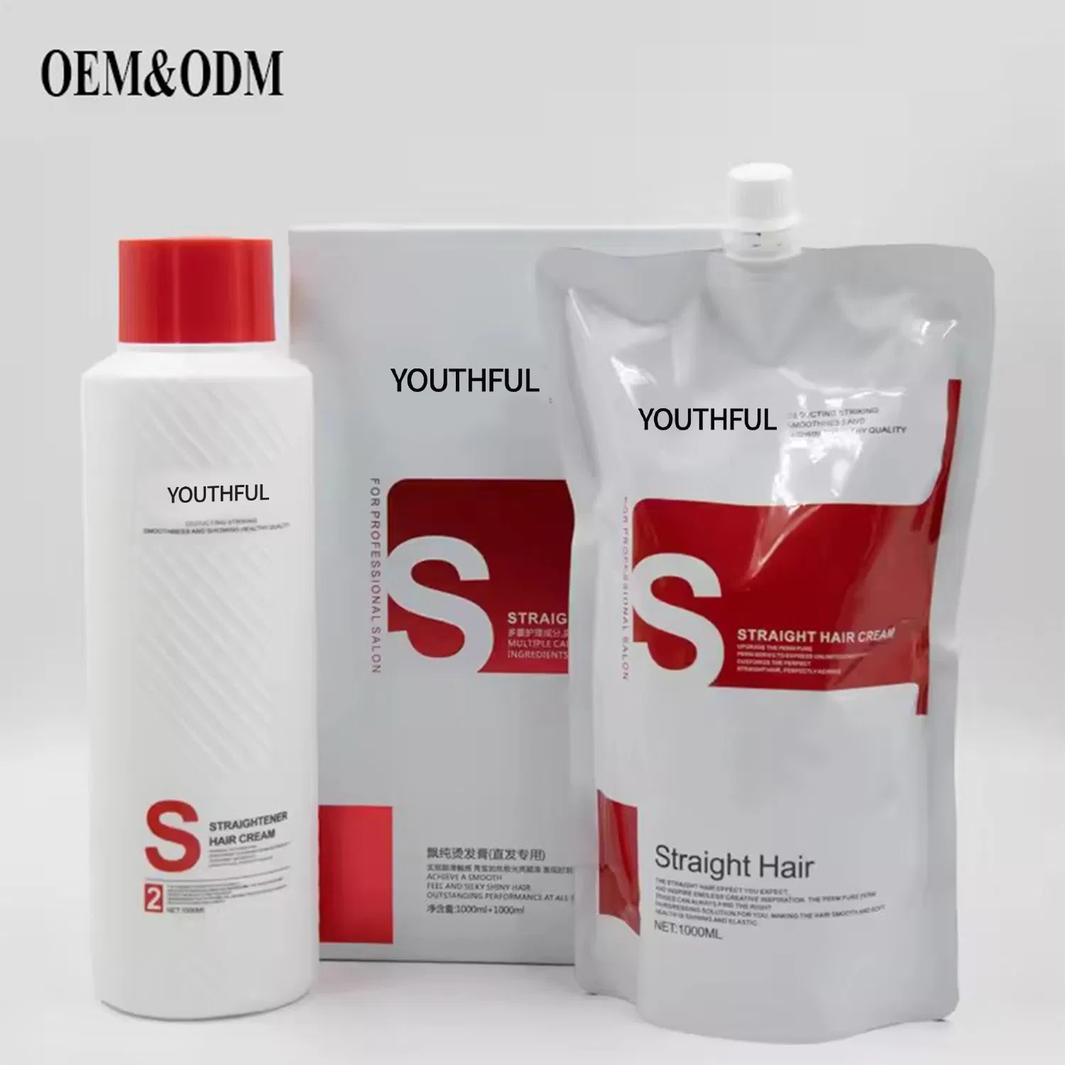 1000ml Rebonding Permanent Hair Straightening Cream