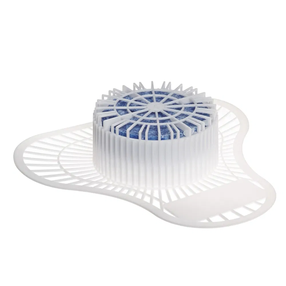 Urinal Deodorizer Screens with Urinal Cakes Mint Scent