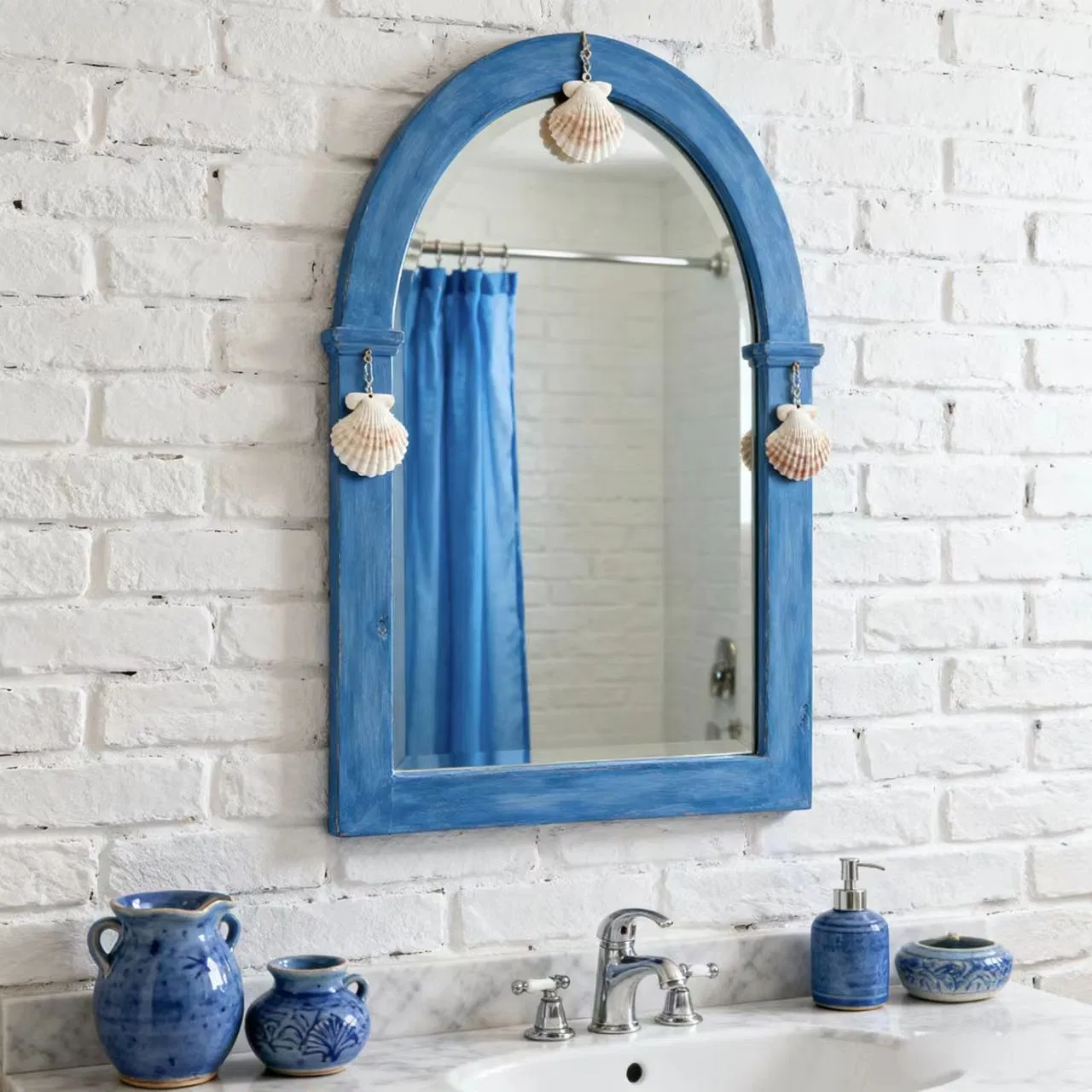 Round Beauty Salon Bathroom Vanity Mirror/Medicine Cabinet with Anti-Fog