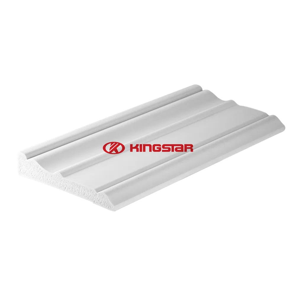 Waterproof UV-Resist PVC Plastic Profile Moulding for Decoration