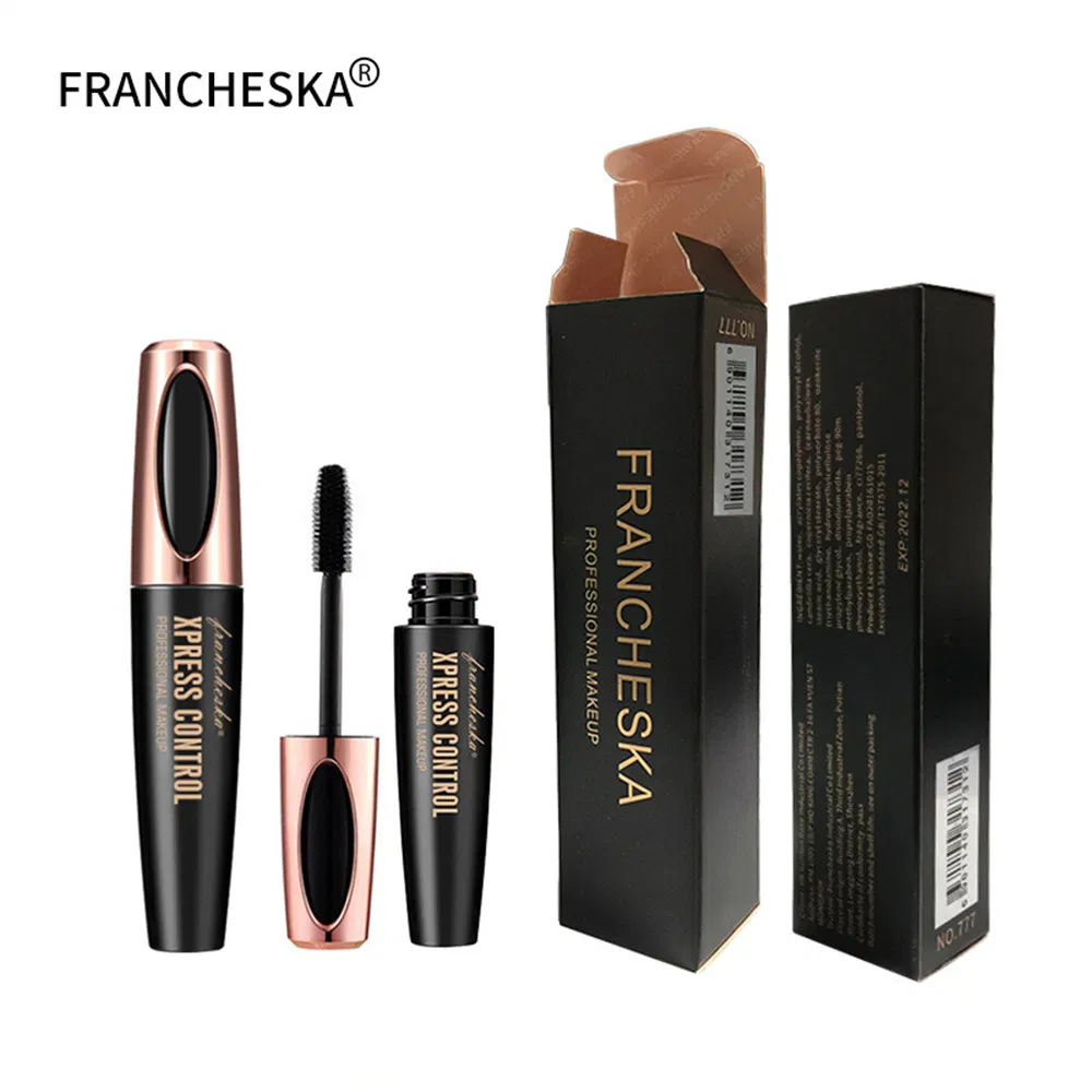 Wholesale Custom Private Labelwaterproof Lomg Lasting Volumizing 4D Silk Fiber Eyelash Extension Mascara