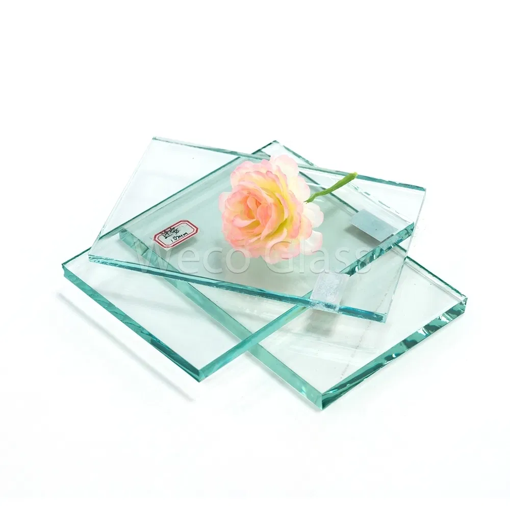 Anti-Reflective 0.2mm Cutting Tolerance Clear Float Architectural Glass for Glass Staircases