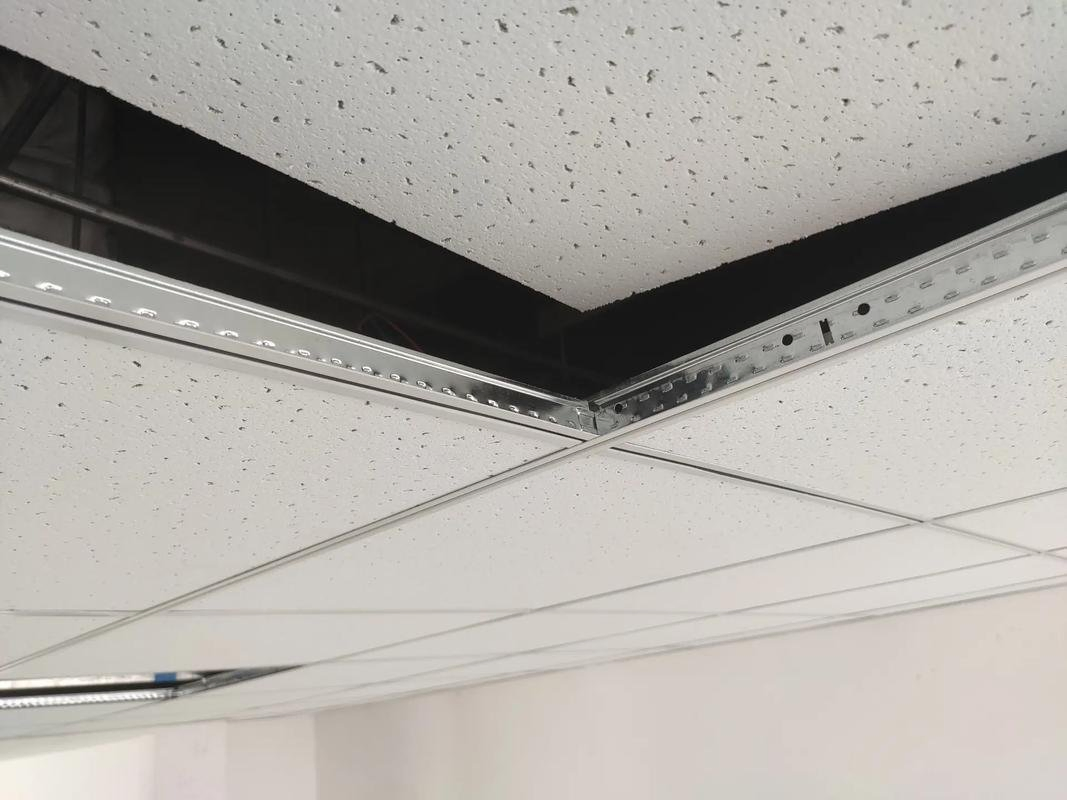 60*60cm Acoustic Ceiling Panels Suspended Mineral Fiber Drop Ceiling Tile Black Supply Cinema Conference Rooms