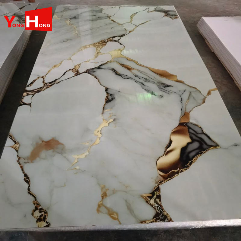 Decoracion Hogar Aluminum Composite Panel PVC Wall Board Laminas De PVC