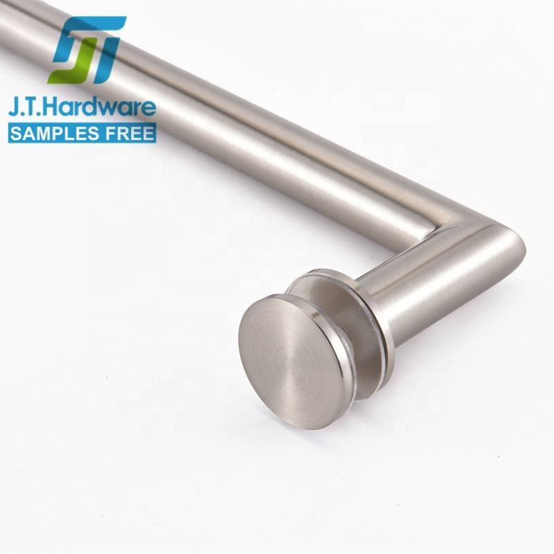 CE Round Tubing Mitered Corners Brass Combination Sets Pull Handle Towel Bar