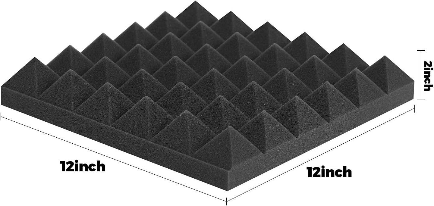 Jtl Professional Soundproofing Foam Panels Fire-Retardant Acoustic & Thermal Insulation Stido Foam for Echoreduction Home Decor