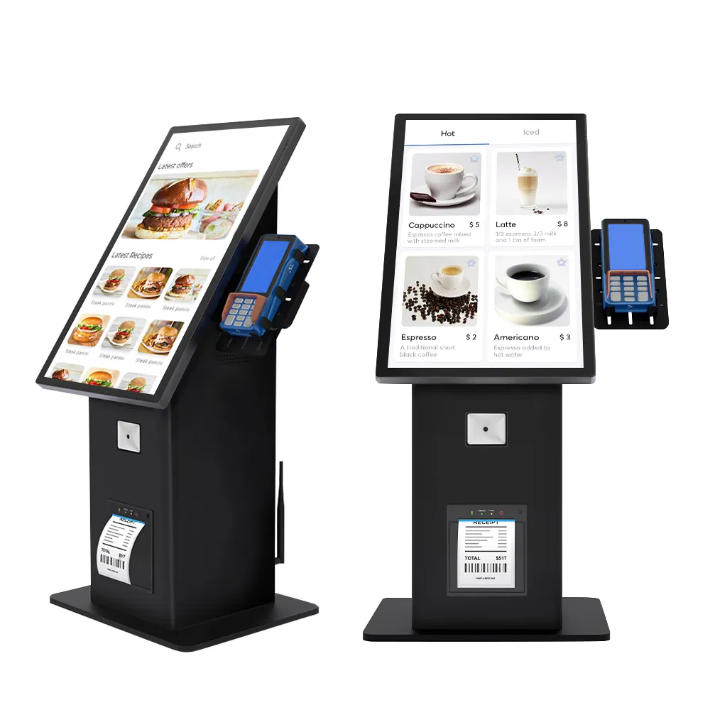 Сенсорный киоск самообслуживания 21.5-24 дюйма для ресторана