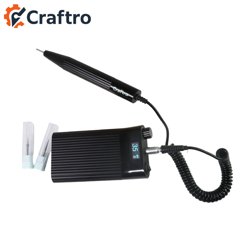 High Speed Portable Nail Drill Micromotor for Nail Salon, Manicure Polishing & Shaping